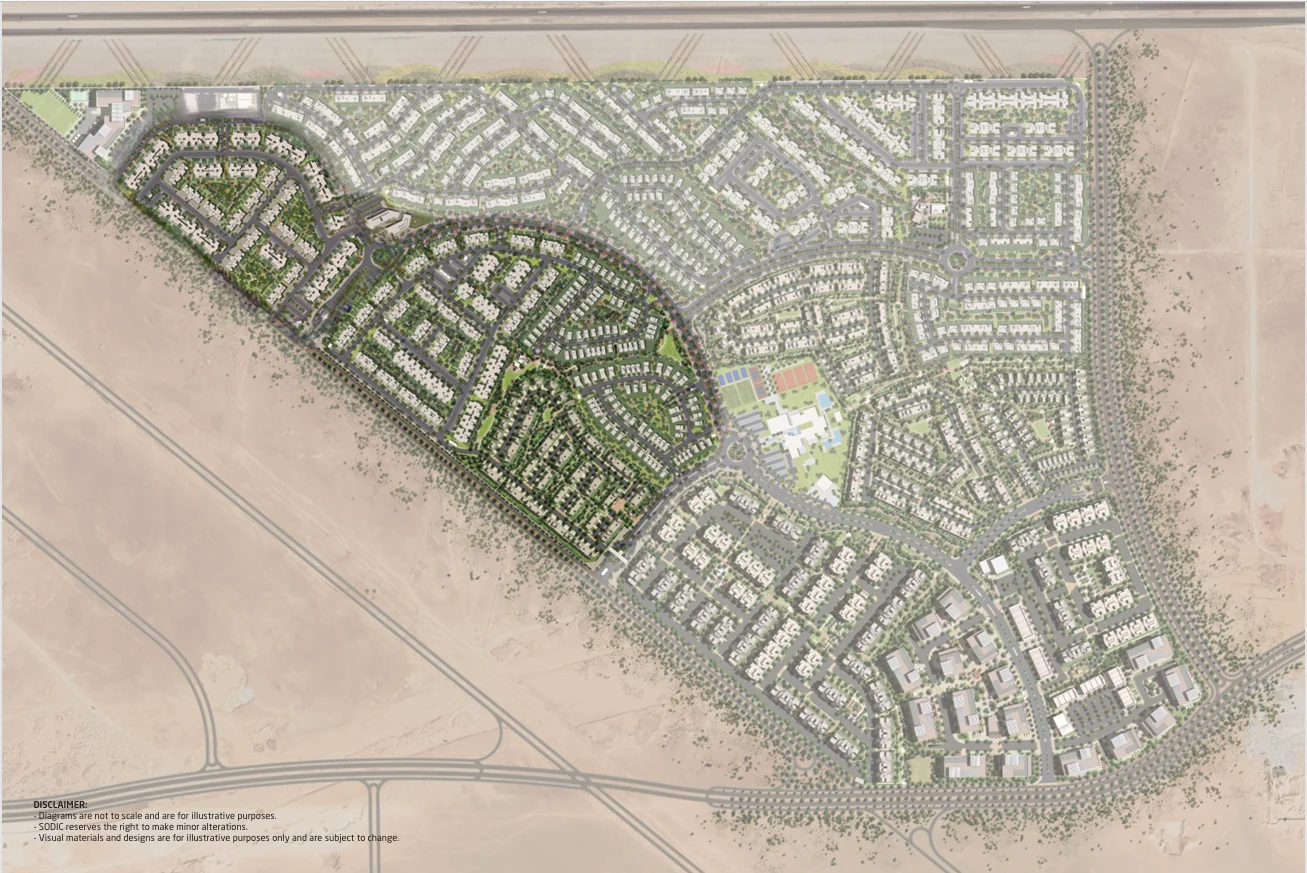 Master plan of Karmell New Zayed