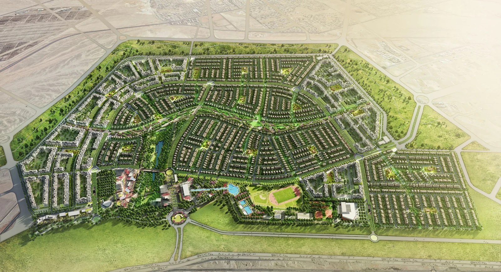 Master plan of SODIC East